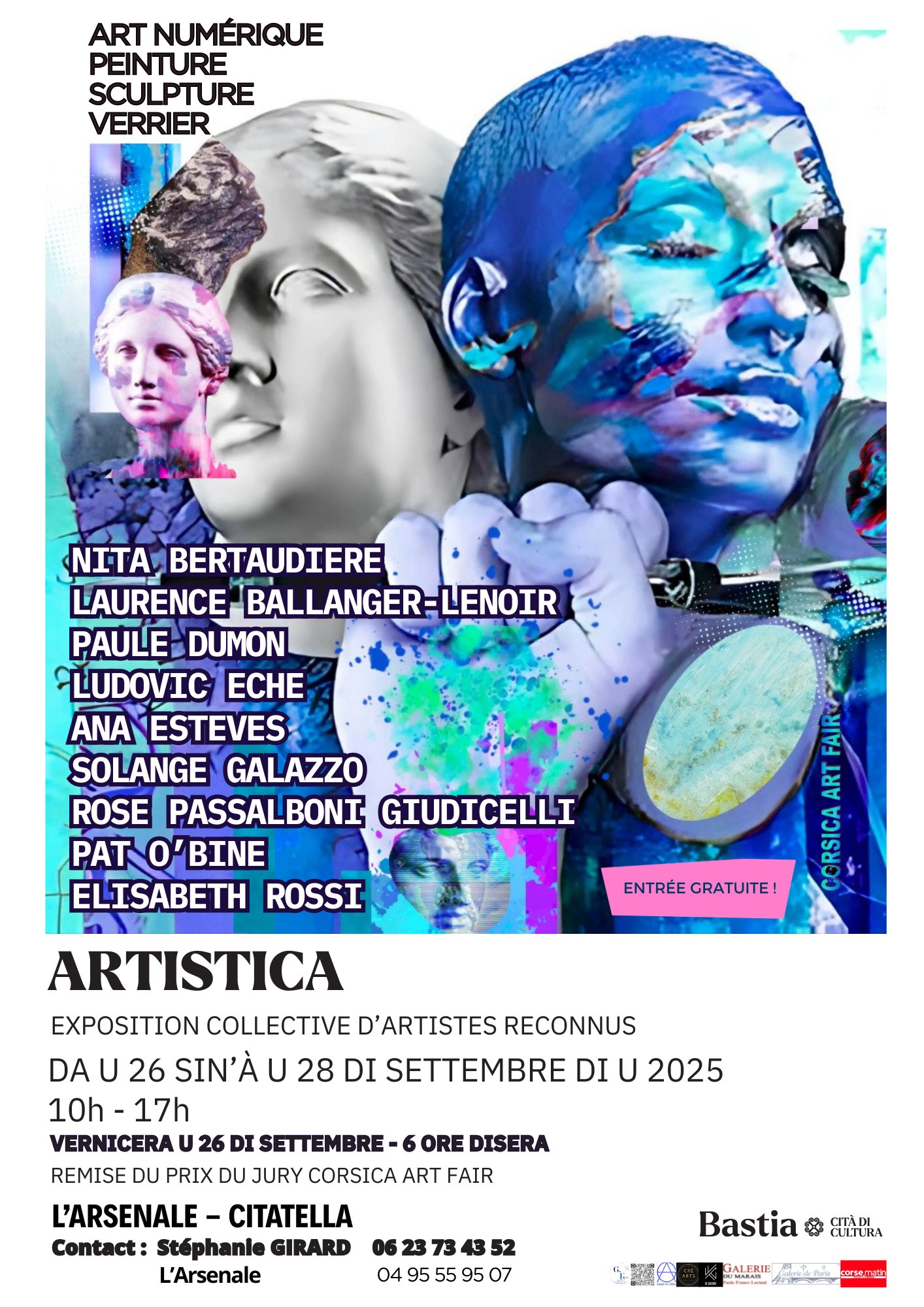 Arrière-plan pour Expo collective d'artistes : "Artistica" - Arsenale