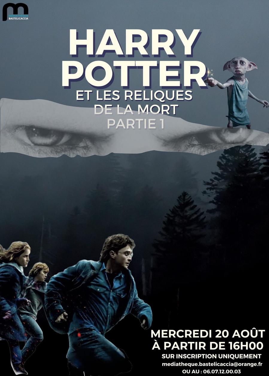 Arrière-plan pour Projection du film : "Harry Potter et les Reliques de la mort partie 1" - Médiathèque