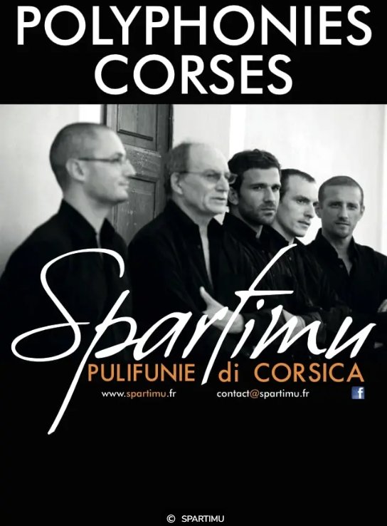 Arrière-plan pour Polyphonies du Valinco avec le groupe Spartimu - Église