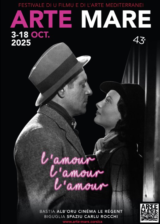 Arrière-plan pour 43ème édition du Festival Arte Mare | U festivale di u film mediterraneu "L’amour, l’amour, l’amour"