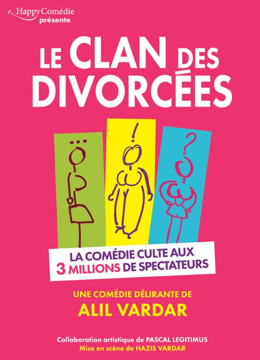 Arrière-plan pour Théâtre : "Le clan des divorcées" une comédie d'Alil Vardar - Spaziu Culturale Carlu Rocchi