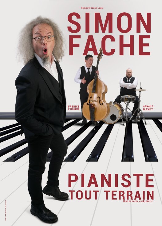 Arrière-plan pour Spectacle : Simon Fache "Pianiste tout terrain" - Spaziu Culturale Carlu Rocchi