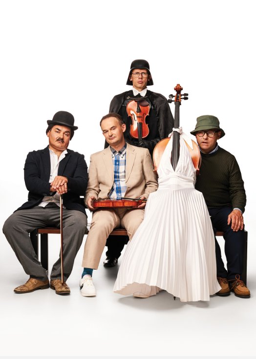 Arrière-plan pour Spectacle Humoristique Musical : Mozart Group - Spaziu Culturale Carlu Rocchi