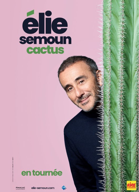 Arrière-plan pour Stand-up : Elie Semoun "Cactus" - Spaziu Culturale Carlu Rocchi