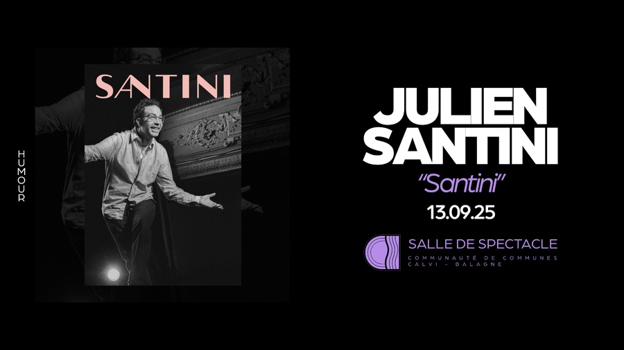 Arrière-plan pour Stand-up : Julien Santini - Salle de Spectacle