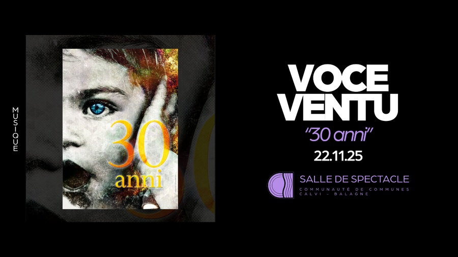 Arrière-plan pour Concert du groupe Voce Ventu :  « 30 anni » - Salle de Spectacle