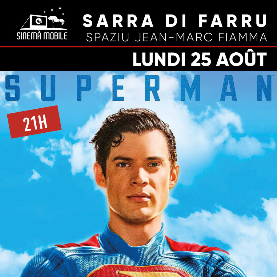 Arrière-plan pour Sinemà mobile : Projection du film 'Superman' au Spaziu JM Fiamma