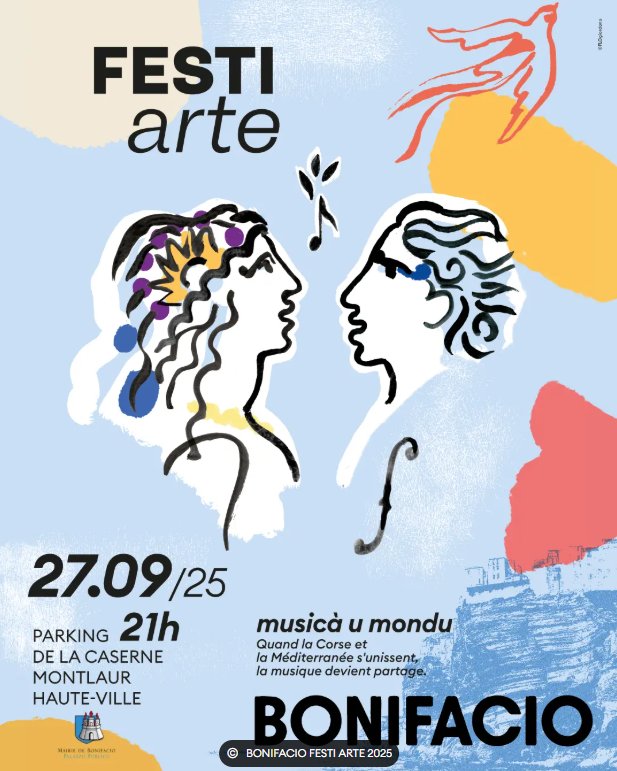 Festi Arte : Festival des arts à Bonifacio - Parking de la Caserne Montlaur