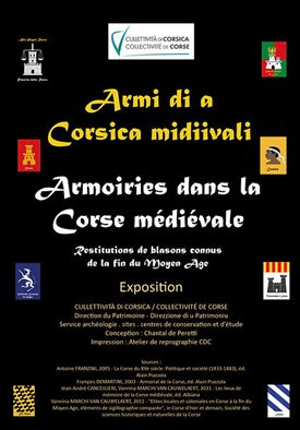 Les Médiévales de Levie : Exposition des Armoiries de la Corse Médiévale