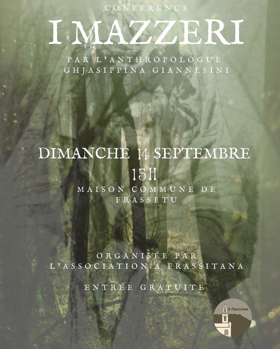 Conférence : I Mazzeri avec l'anthropologue Ghjasippina Giannesini