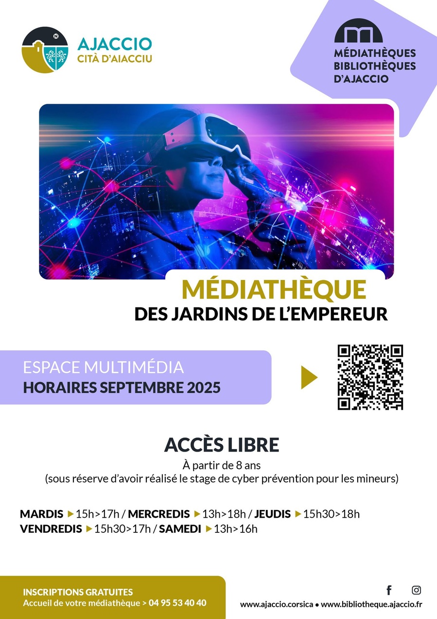Devenez des Cyber-explorateurs à la Médiathèque des Jardins de l'Empereur