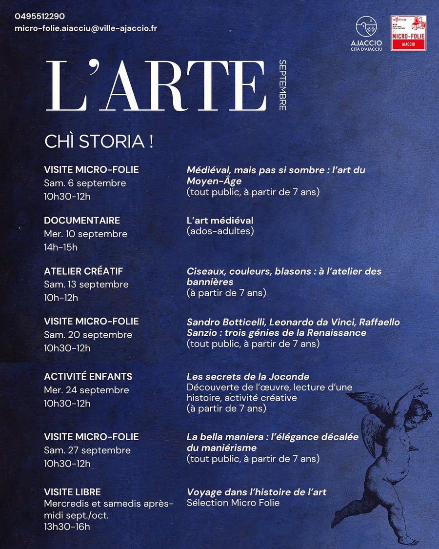 Micro-Folie Ajaccio : L'art qui raconte l'histoire !