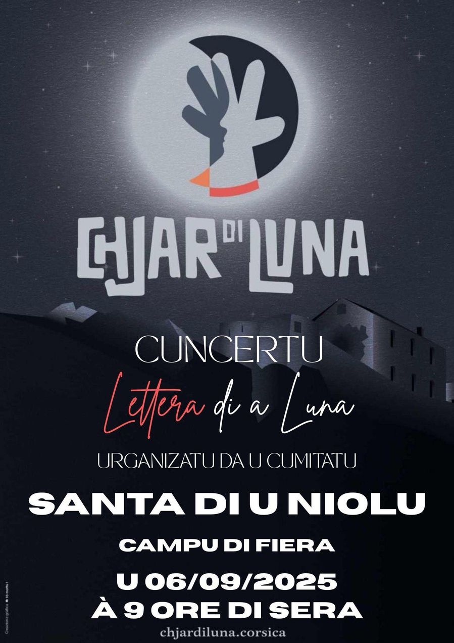 Concert du groupe Chjar di Luna à Santa di Niolu