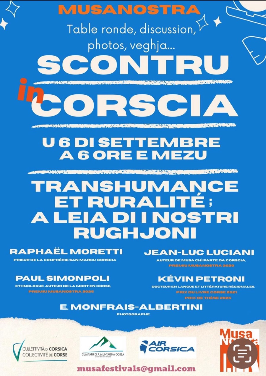 Table Ronde : Transhumance et Ruralité par Musanostra - Salle des Fêtes