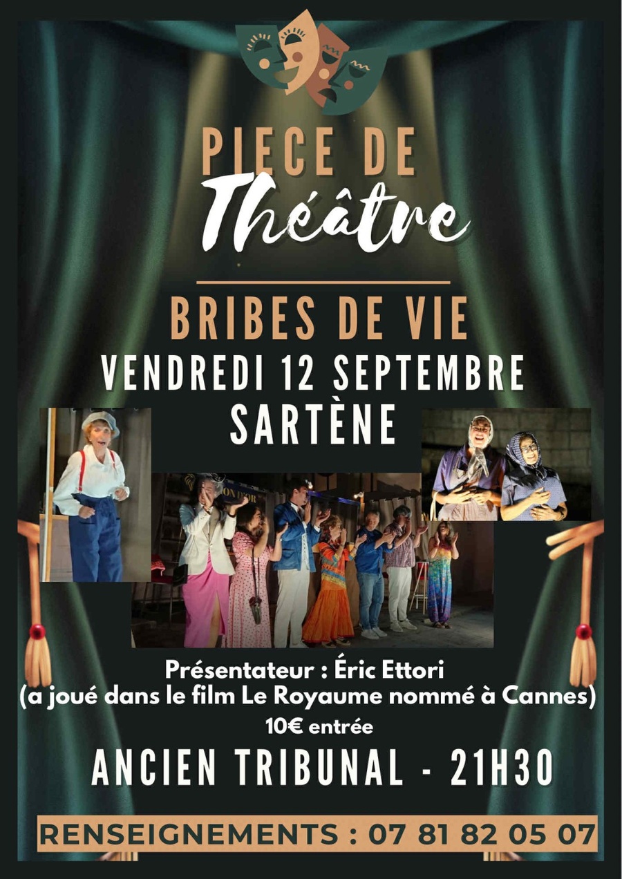 Théâtre : "Bribes de vie" - Ancien tribunal à Sartène