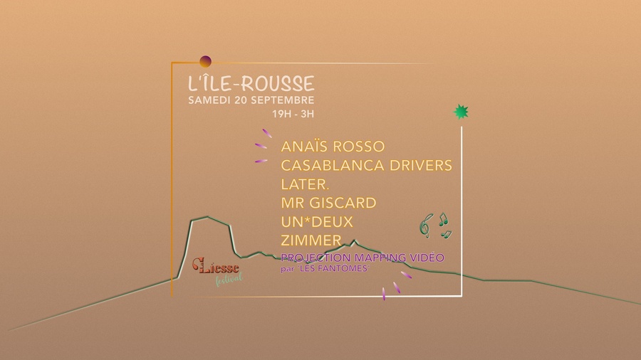 Festival de la Liesse : Concerts live, DJ sets et projections vidéo au cinéma en plein air