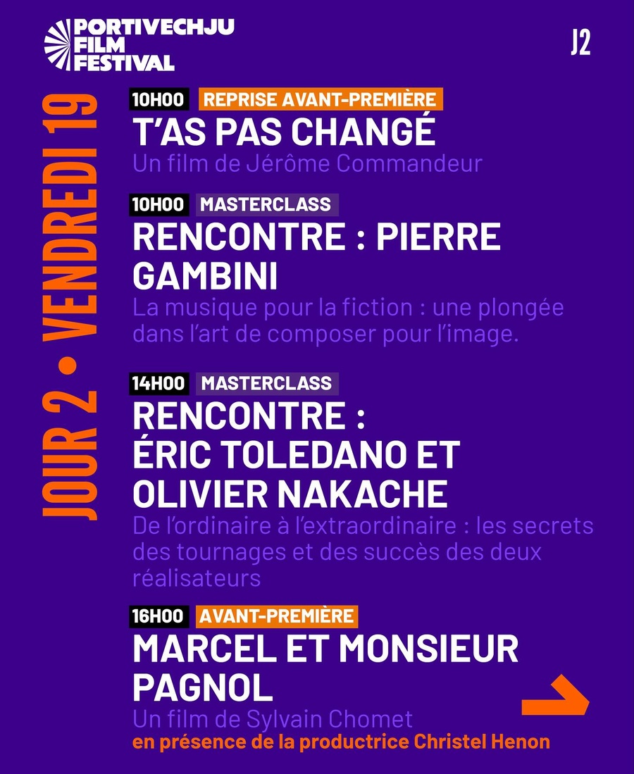Arrière-plan pour Portivechju Film Festival 2ème édition / Avant-Première "Marcel et Monsieur Pagnol", un film de Sylvain Chomet en présence de la productrice Christel Henon