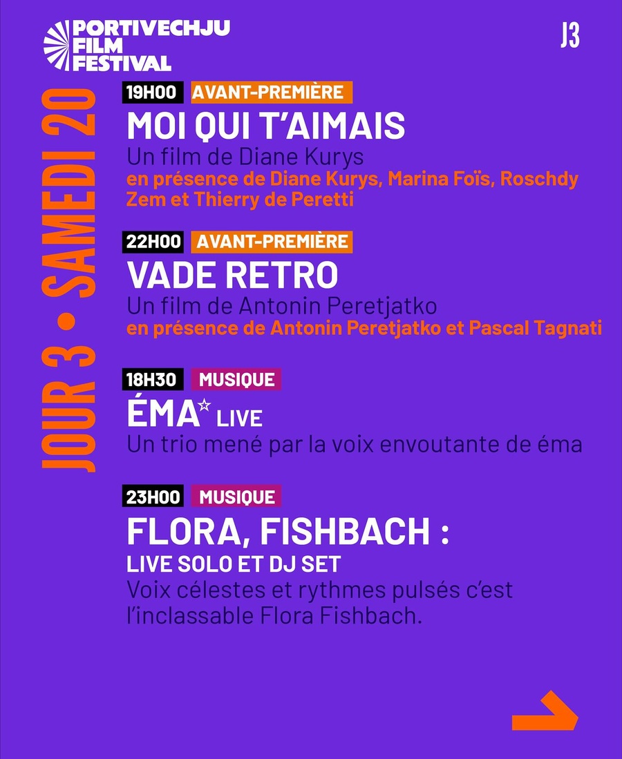Arrière-plan pour Portivechju Film Festival 2ème édition / Musique : "Ema live", un trio mené par la voix envoutante d'Ema