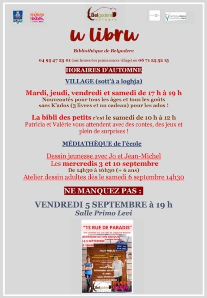 Arrière-plan pour Atelier dessin jeunesse avec Jo et Jean-Michel (+ 6 ans) - Médiathèque de l'école