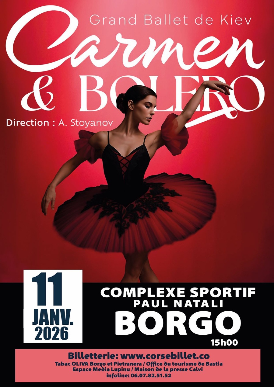 Arrière-plan pour Spectacle de danse : "Carmen et Boléro" par le Grand Ballet de Kiev - Complexe Paul Natali