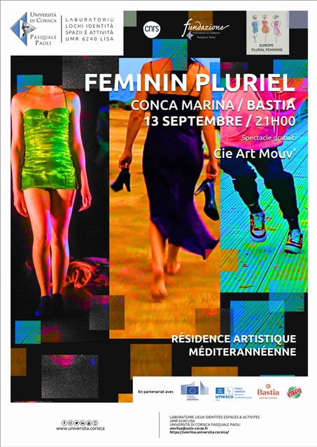 Arrière-plan pour Résidence de création artistique "Féminin pluriel" avec les artistes de la Cie Art Mouv' / Atelier : La Diversité culturelle et égalité femmes-hommes - Centre Social François Marchetti