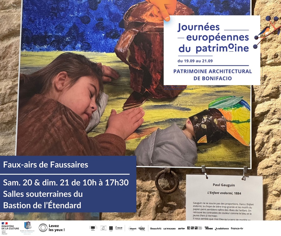 Arrière-plan pour Journées Européennes du Patrimoine / Faux-airs de Faussaires - Bastion de l'Étendard