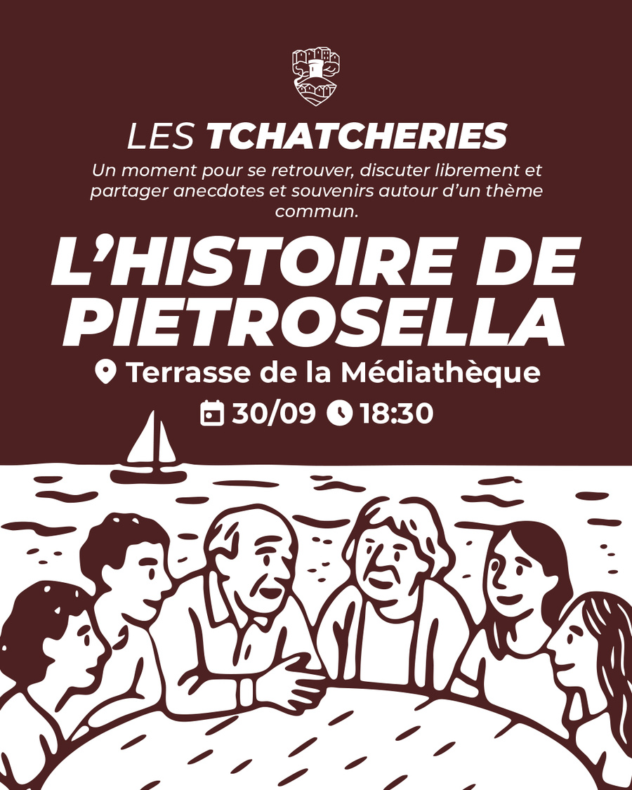 Arrière-plan pour Les Tchatcheries : Rencontres et échanges autour de l'histoire de Pitrusedda
