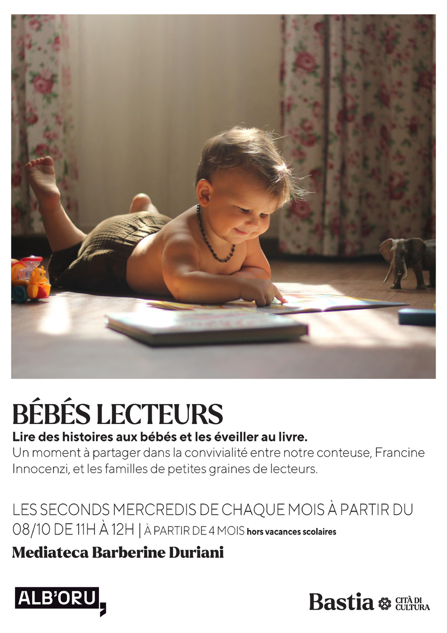 Bébés lecteurs - Médiathèque Barberine Duriani à Bastia