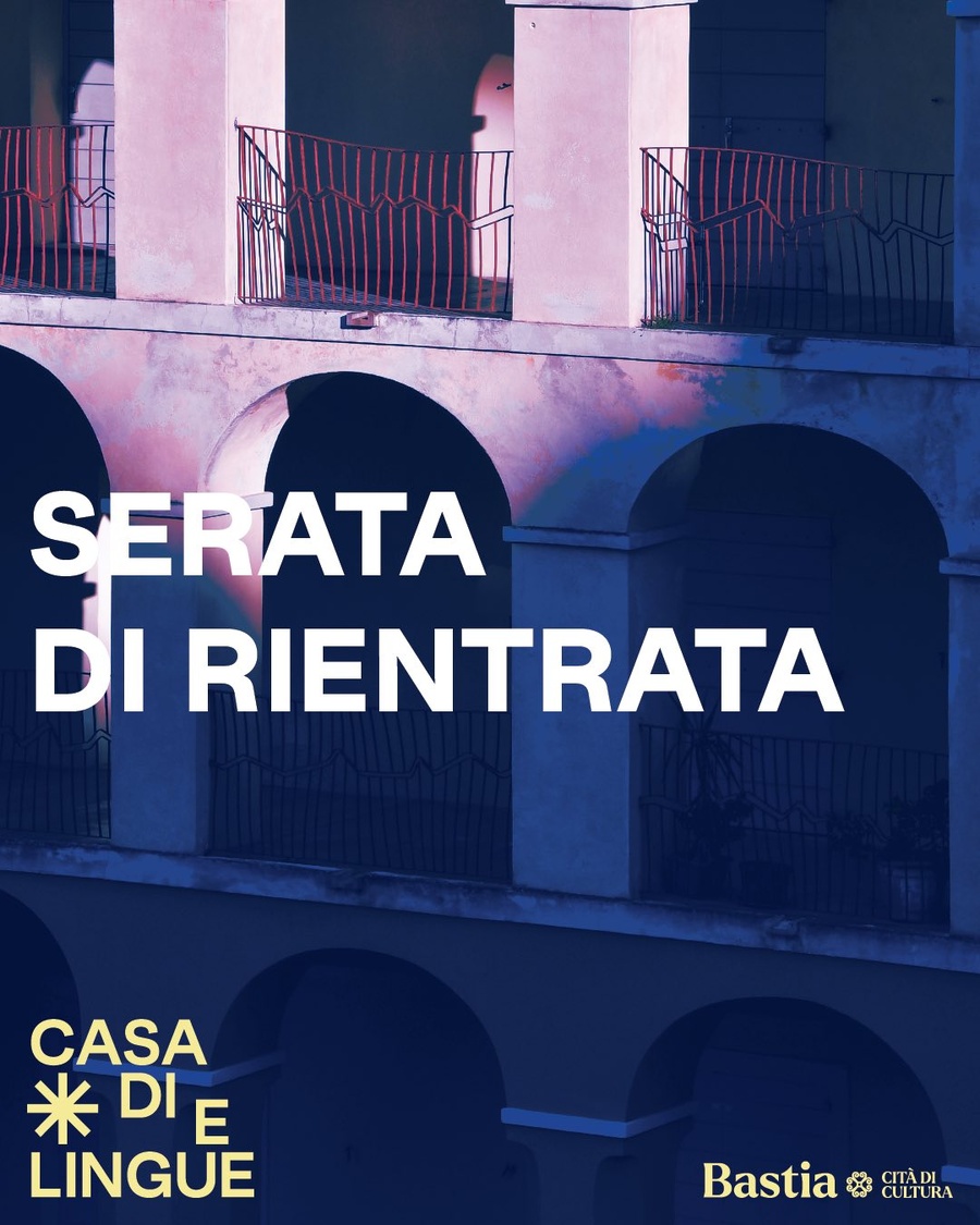 Arrière-plan pour Serata di rientrata : vernicera è a prisentazione di l’òpera d’Adrien Martinetti « Campate felici » un affrescu dedicatu à u Babbu di a Patria / cuncertu di u gruppu Eppò - Casa di e lingue