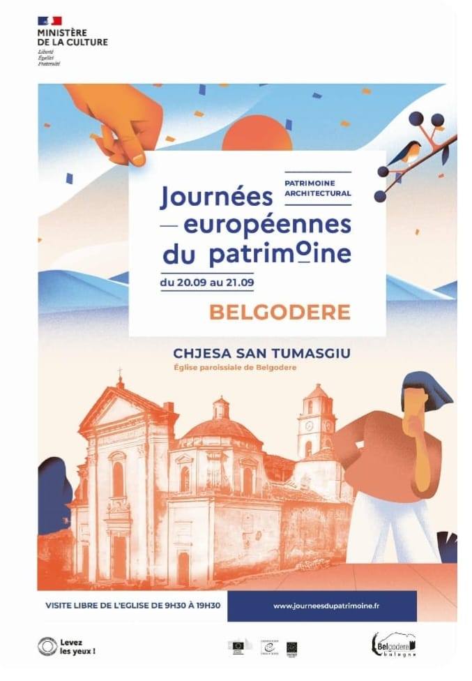 Arrière-plan pour Journées Européennes du Patrimoine / Visite de l'église San Tumasgiu è Gavinu - Eglise San Tumasgiu è Gavinu
