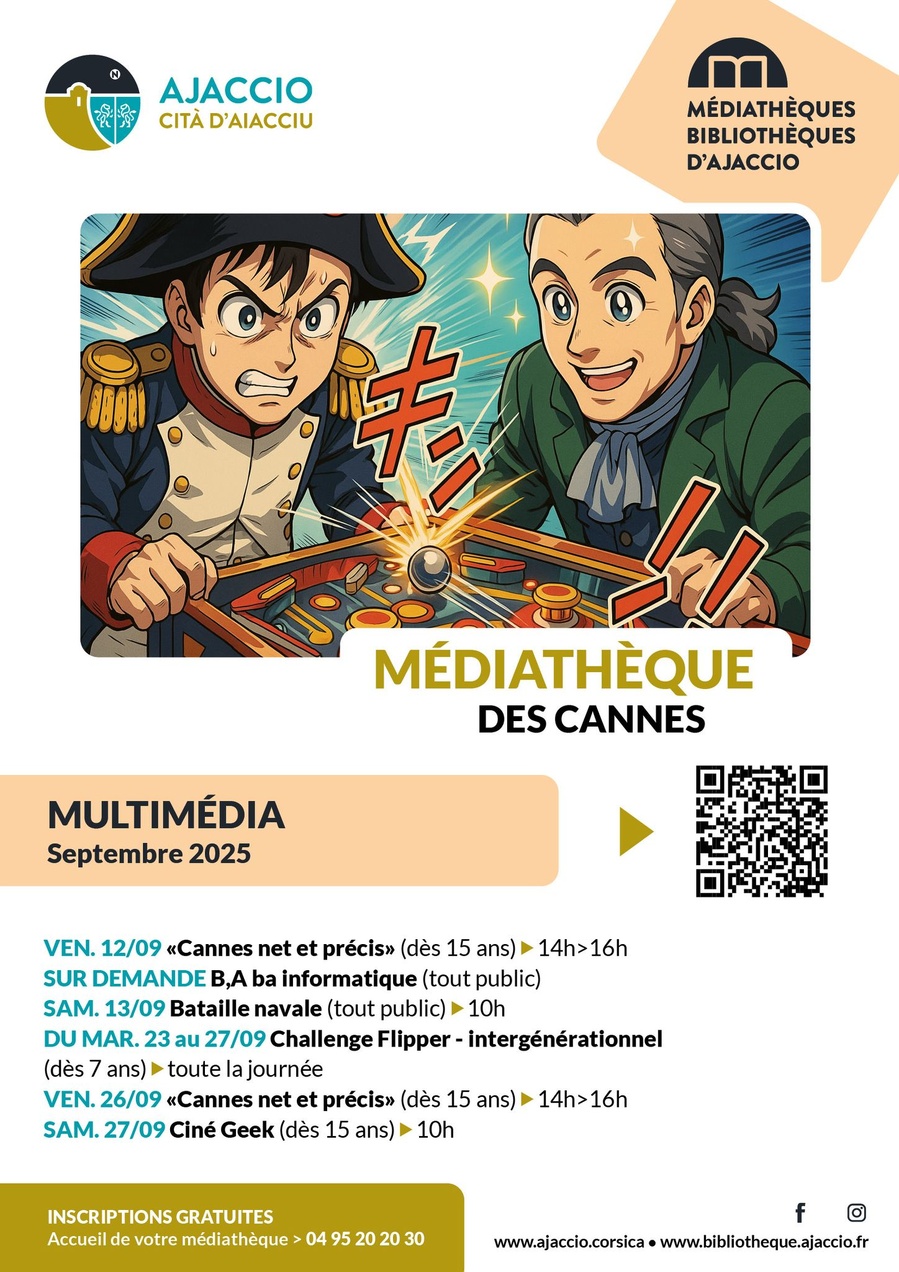 Arrière-plan pour Ciné Geek - Médiathèque des Cannes