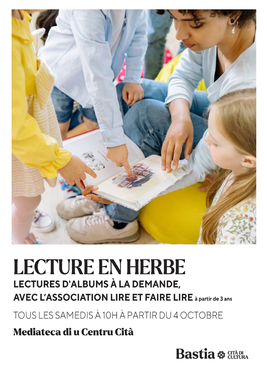 Arrière-plan pour Lecture en herbe - Mediateca Centru Cità