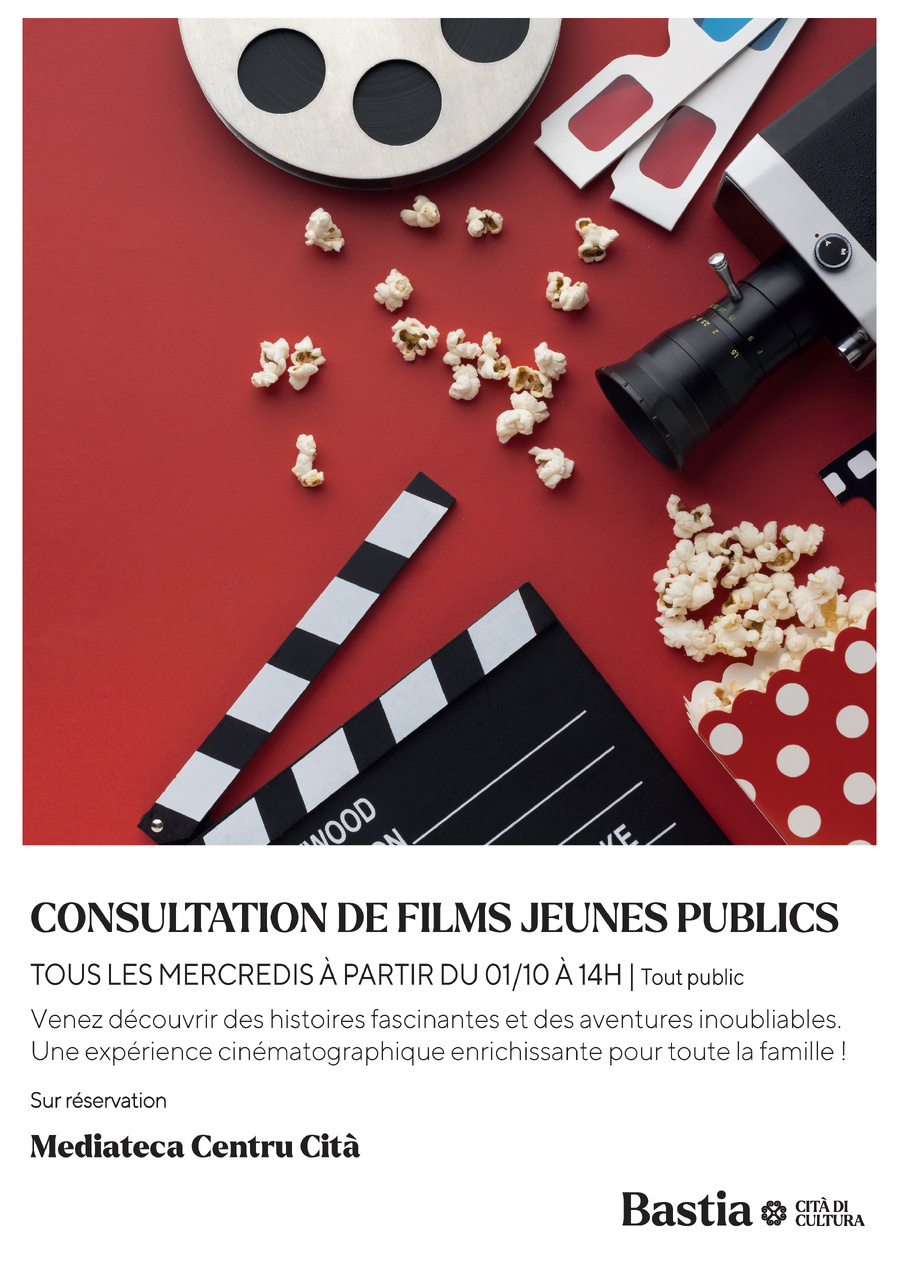Consultation de films pour jeunes - Médiathèque Centre Ville