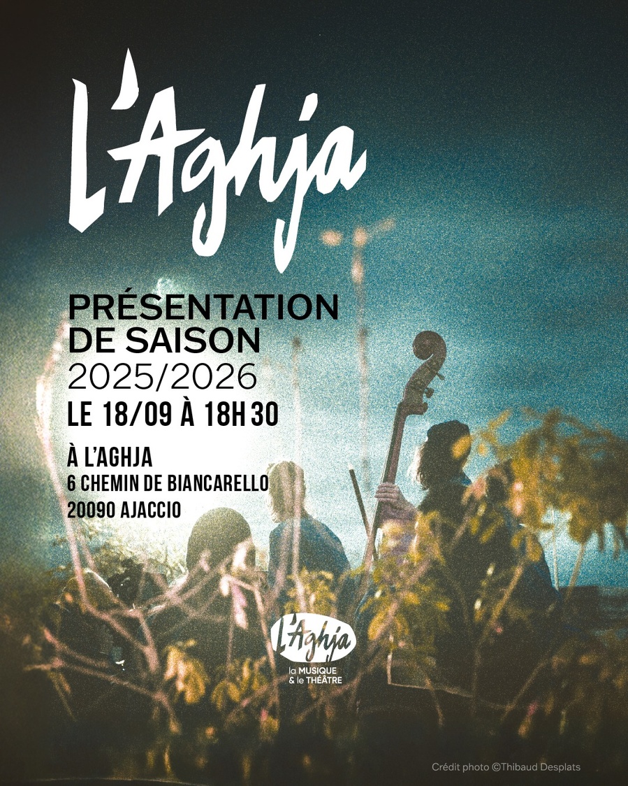 Arrière-plan pour Présentation de la saison 2025/2026 - Aghja