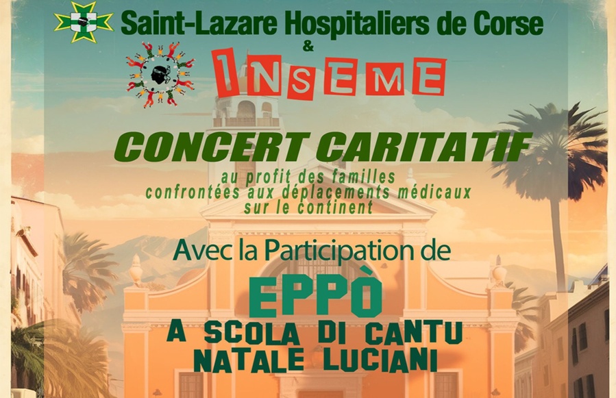 Arrière-plan pour Concert caritatif au bénéfice de l’Association Inseme avec le groupe Eppò et A Scola di Cantu Natale Luciani - Espace Diamant