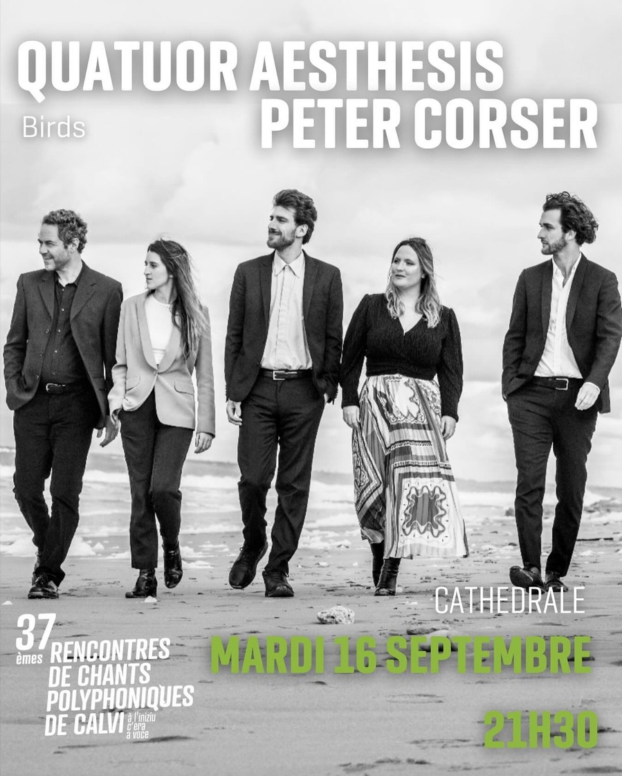 Arrière-plan pour 37èmes Rencontres de Chants Polyphoniques de Calvi / Quatuor Æsthesis et Peter Corser - Cathédrale