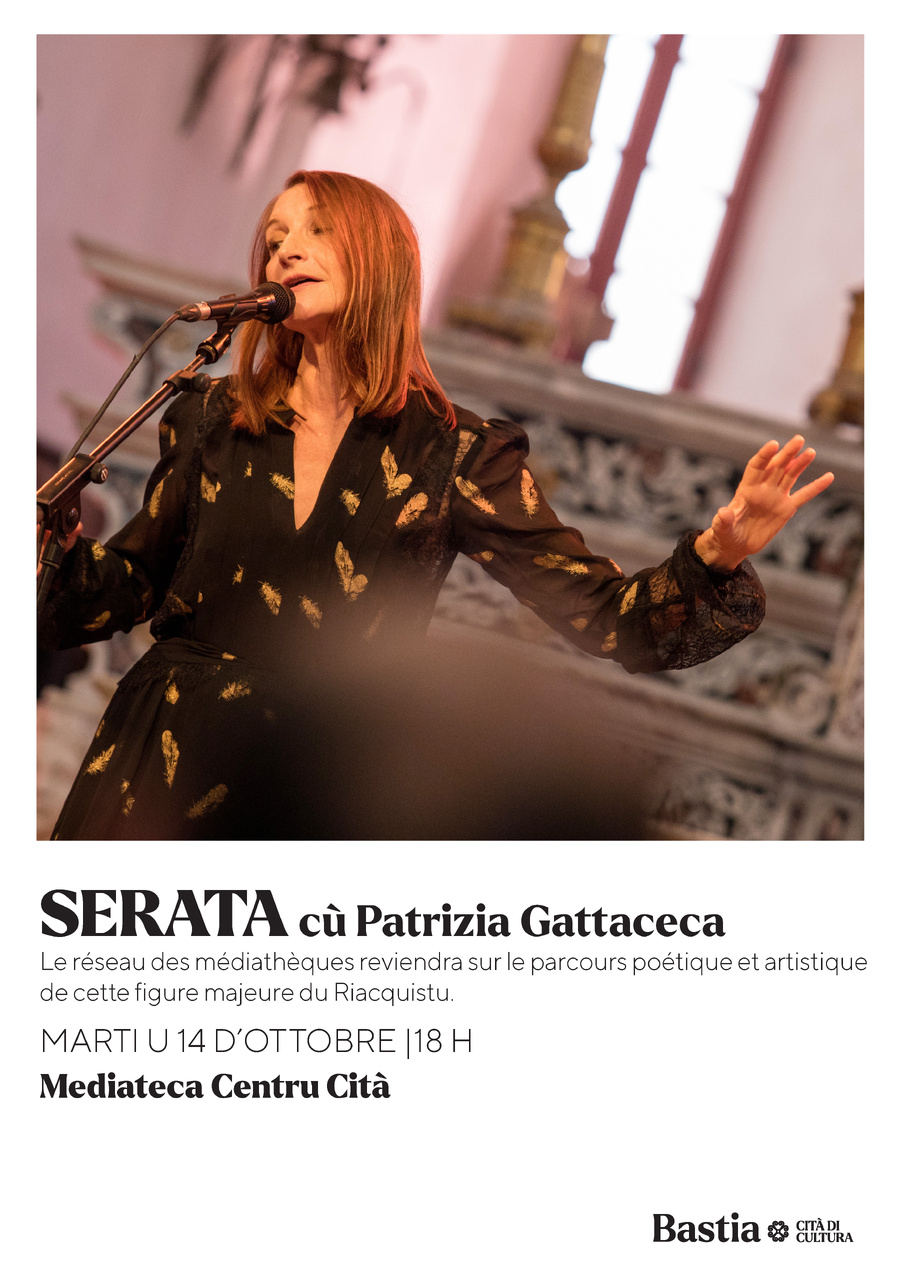 Arrière-plan pour Rencontre avec Patrizia Gattaceca - Mediateca Centru Cità