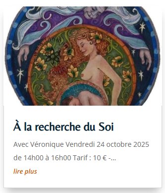 Arrière-plan pour "À la recherche du Soi" avec Véronique - Café culturel "Tourner-les-pages"
