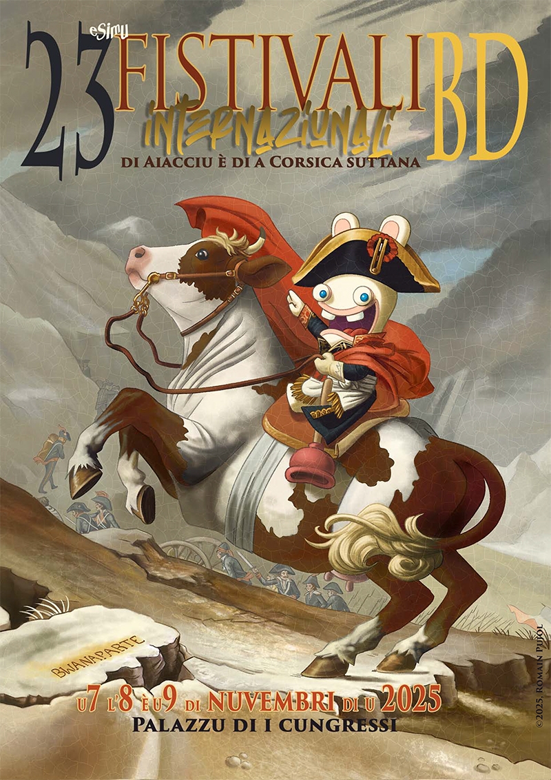 Arrière-plan pour 23ème Festival International de la BD d'Ajaccio - Palais des Congrès