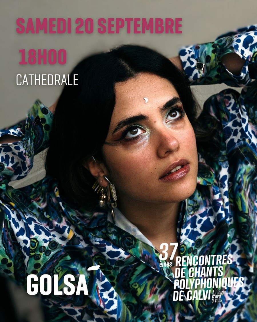 Arrière-plan pour 37èmes Rencontres de Chants Polyphoniques de Calvi / Golsa : poèmes traditionnels et chansons originales en persan - Cathédrale
