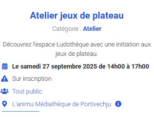 Arrière-plan pour Atelier jeux de plateau - Médiathèque l'Animu