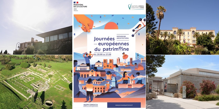 Arrière-plan pour Les Journées européennes du patrimoine 2025 | Programme de la Collectivité de Corse