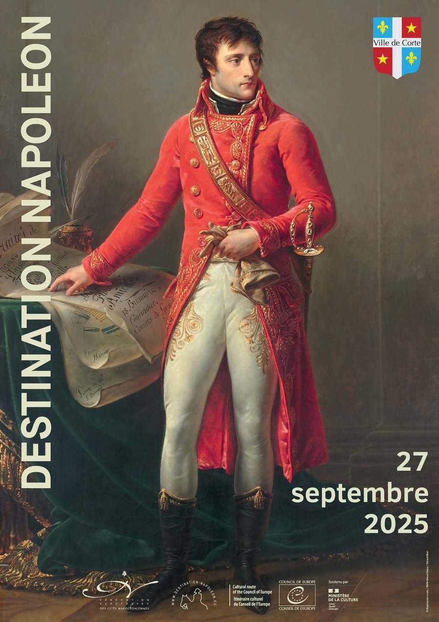 Arrière-plan pour Copie de Journée Napoléonienne 2025 - Mairie / Jardins de l'Hôtel de Ville / Place d'Armes / Place Paoli