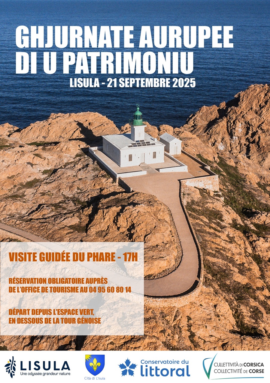 Arrière-plan pour Journées Européennes du Patrimoine / Visite guidée du phare