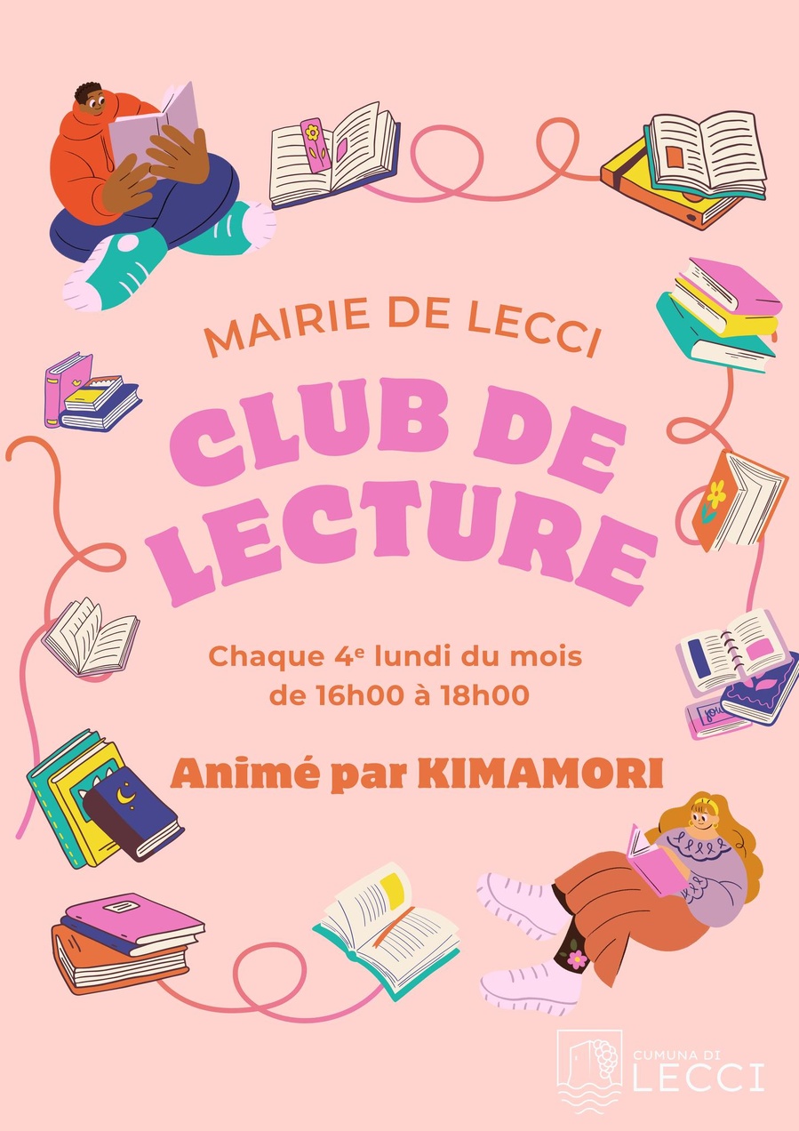Club de lecture animé par Kimamori - Mairie de Lecci