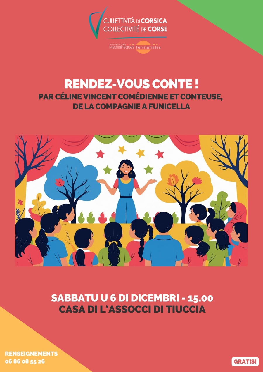"Rendez-vous conte !" avec Céline Vincent, comédienne et conteuse