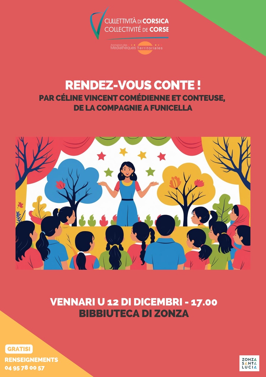 "Rendez-vous conte !" avec Céline Vincent, comédienne et conteuse