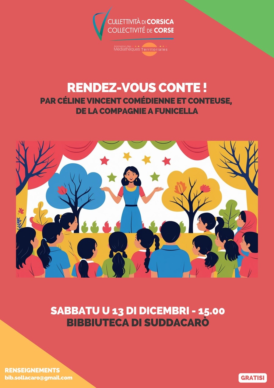 "Rendez-vous conte !" avec Céline Vincent, comédienne et conteuse