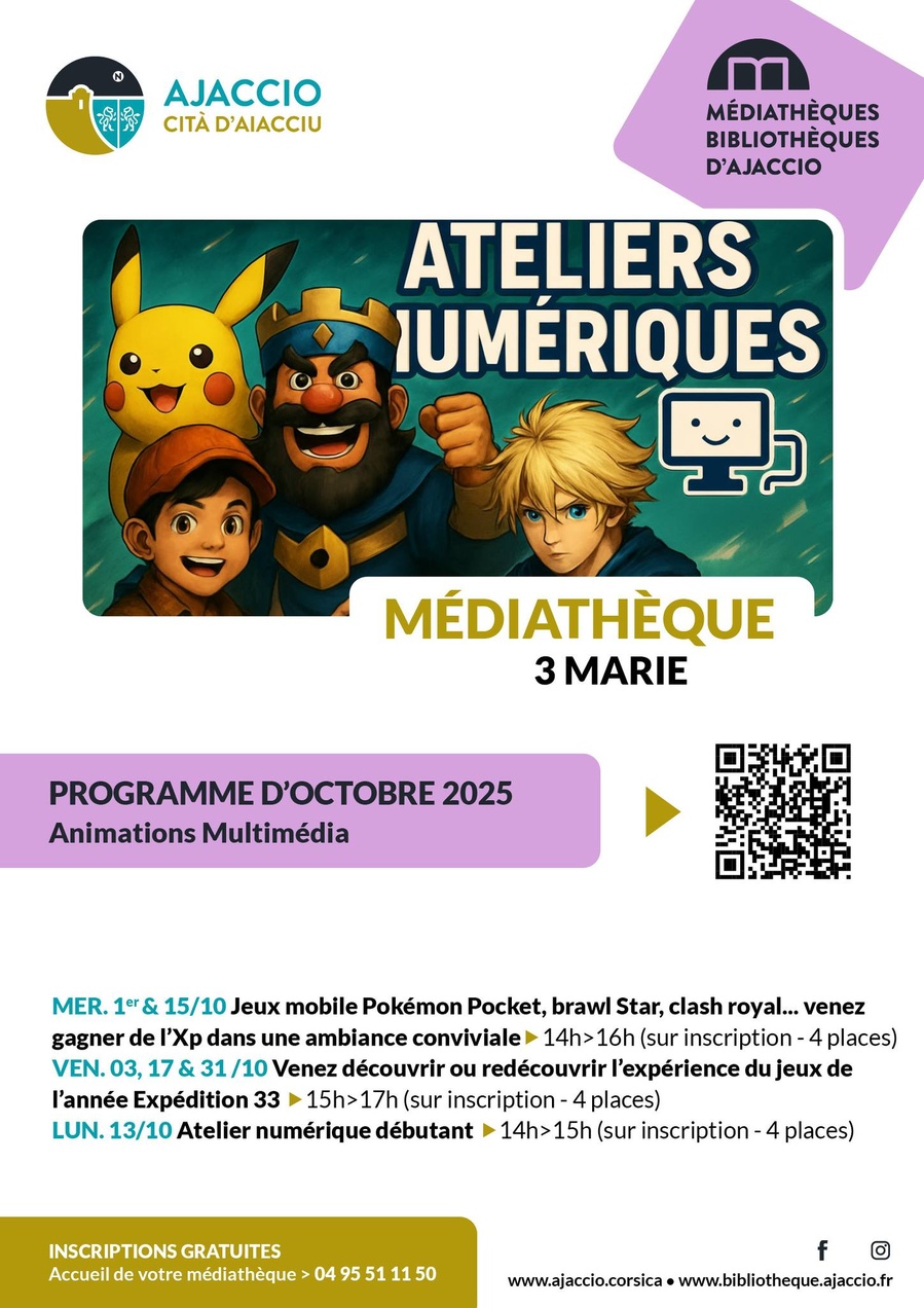Découvrez l'expérience du jeu de l'année : Expédition 33 à la Médiathèque des 3 Marie