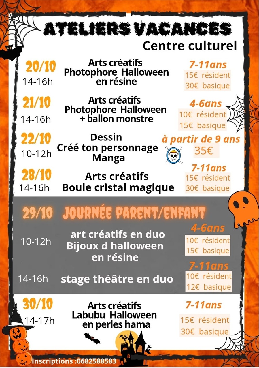 Atelier créatif : Boule cristal magique au Centre culturel de Furiani